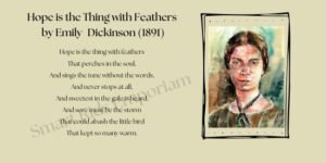 Inspirational Poems for Students: “Hope is the Thing with Feathers, Emily Dickinson 